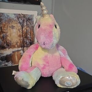 Unicorn Colorful Plush 16" Battery Operated Vibrating Motion Massager New